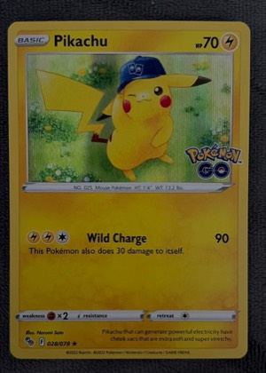 Pikachu, graded 9.5