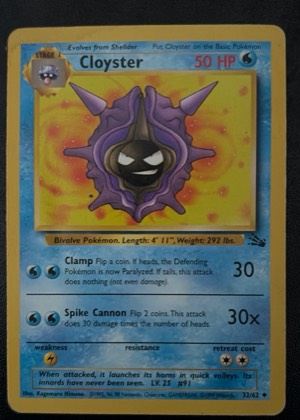 Cloyster, graded 8.0