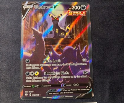 Umbreon V (Alternate Full Art), graded 9.0