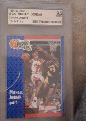 Michael Jordan, graded 9.5