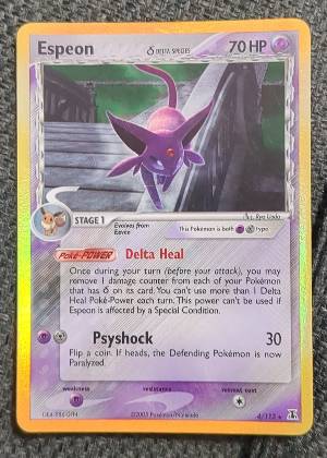 Espeon (Delta Species), graded 9.5
