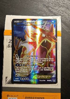 Gyarados EX (Full Art), graded 9.0