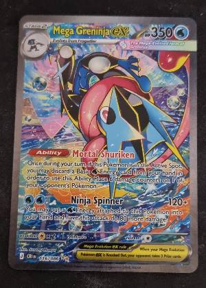Mega Greninja ex, graded 9.0