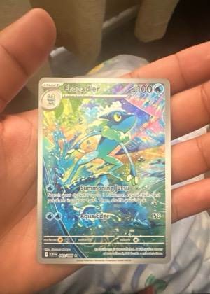 Frogadier graded 9