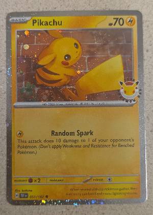 Pikachu (Pokemon Day 2026), graded 9.5