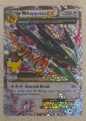 M Rayquaza EX, graded 9.0
