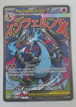 Mega Charizard X ex, graded 9.5