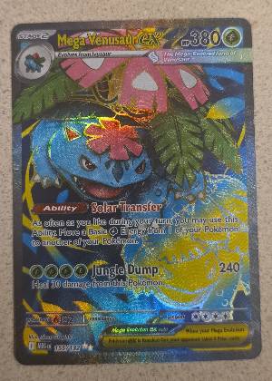 Mega Venusaur ex graded 9