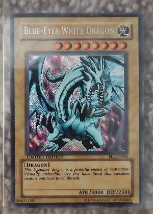 Blue-Eyes White Dragon, graded 6.5