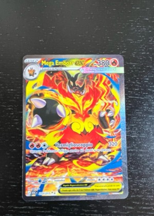 Mega Emboar ex, graded 9.0
