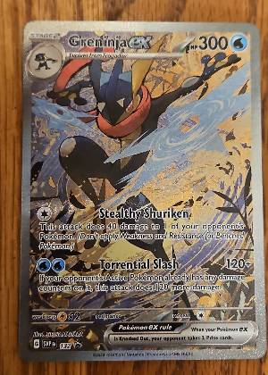 Greninja ex - 132 graded 8.5