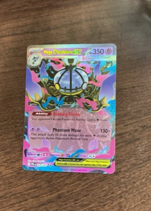 Mega Chandelure ex - 038/084 graded 9