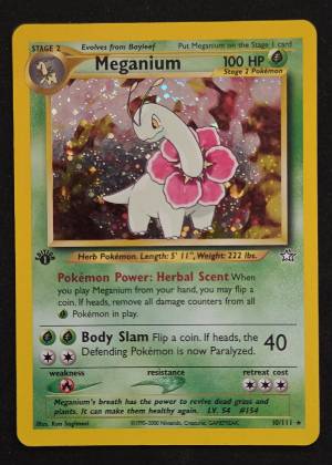 Meganium (10), graded 9.0