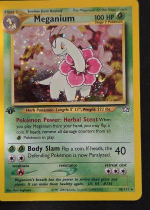Meganium (10), graded 9.0