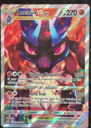 Lucario VSTAR, graded 9.0