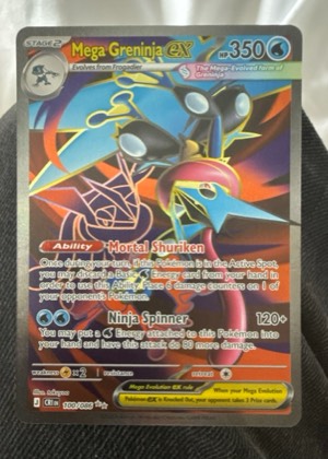 Mega Greninja ex, graded 9.5