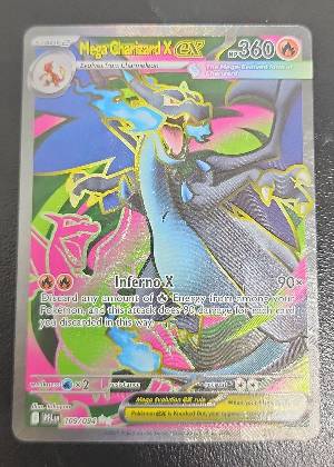 Mega Charizard X ex graded 9.5