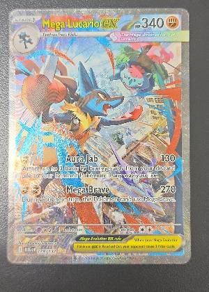 Mega Lucario ex graded 9.5