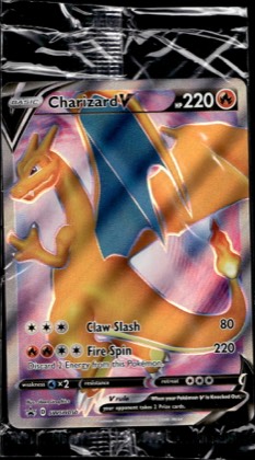 Charizard V - SWSH050 graded 8