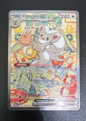 Cinccino ex, graded 9.0