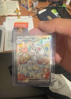 Cinccino ex, graded 7.5