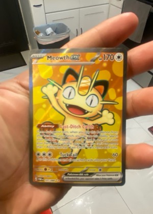 Meowth ex graded 9