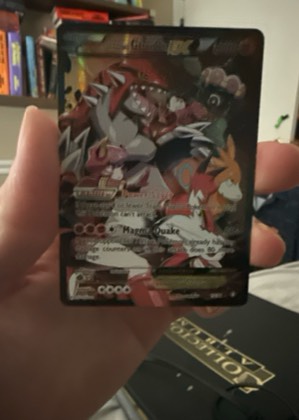 Team Magma's Groudon EX graded 8