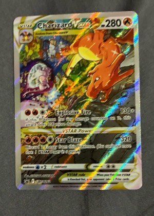 Charizard VSTAR, graded 9.0