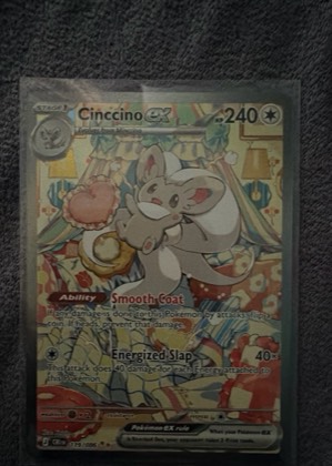 Cinccino ex graded 6 & below