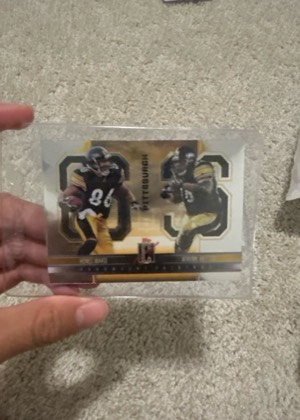 Hines Ward / Jerome Bettis, graded 9.0