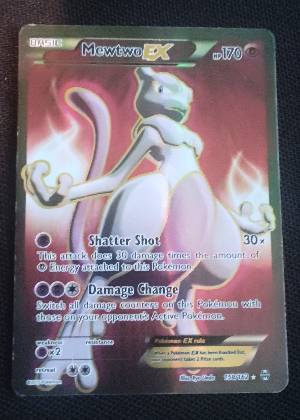Mewtwo EX (158 Full Art) graded 7