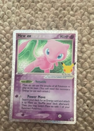 Mew ex, graded 8.5