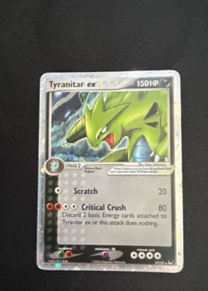 Tyranitar ex, graded 9.0