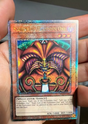 Exodia the Forbidden One, graded 8.5