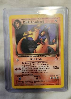 Dark Charizard (21), graded 7.0