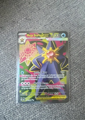 Mega Starmie ex, graded 9.0