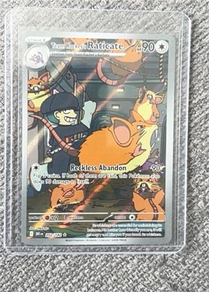 Team Rocket's Raticate, graded 9.5