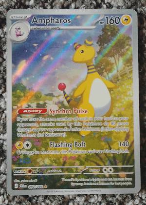 Ampharos, graded 9.0