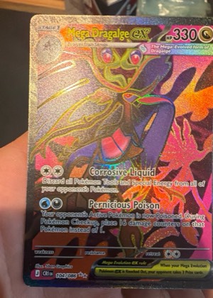 Mega Dragalge ex, graded 9.0