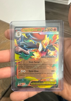Mega Delphox ex, graded 9.0