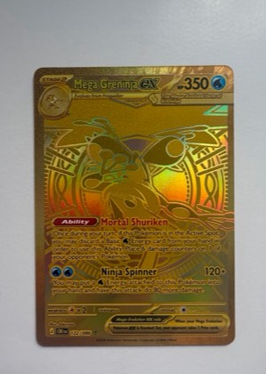 Mega Greninja ex, graded 9.5