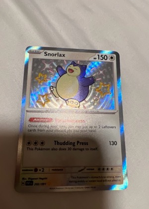 Snorlax, graded 9.5