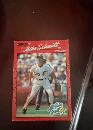 Mike Schmidt, graded 6.5