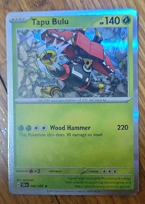 Tapu Bulu, graded 9.0