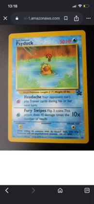 Psyduck, graded 7.0