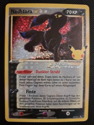 Umbreon Star, graded 5.0