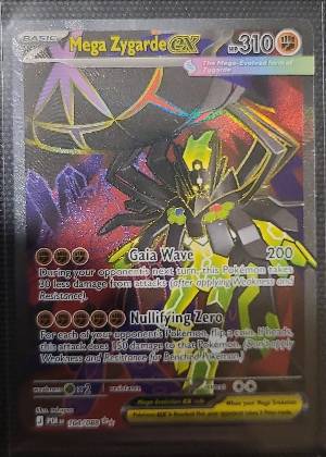 Mega Zygarde ex, graded 8.5