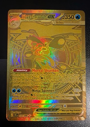 Mega Greninja ex, graded 9.0