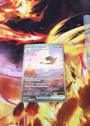 Charizard ex, graded 9.5