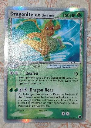 Dragonite ex (Delta Species), graded 7.5